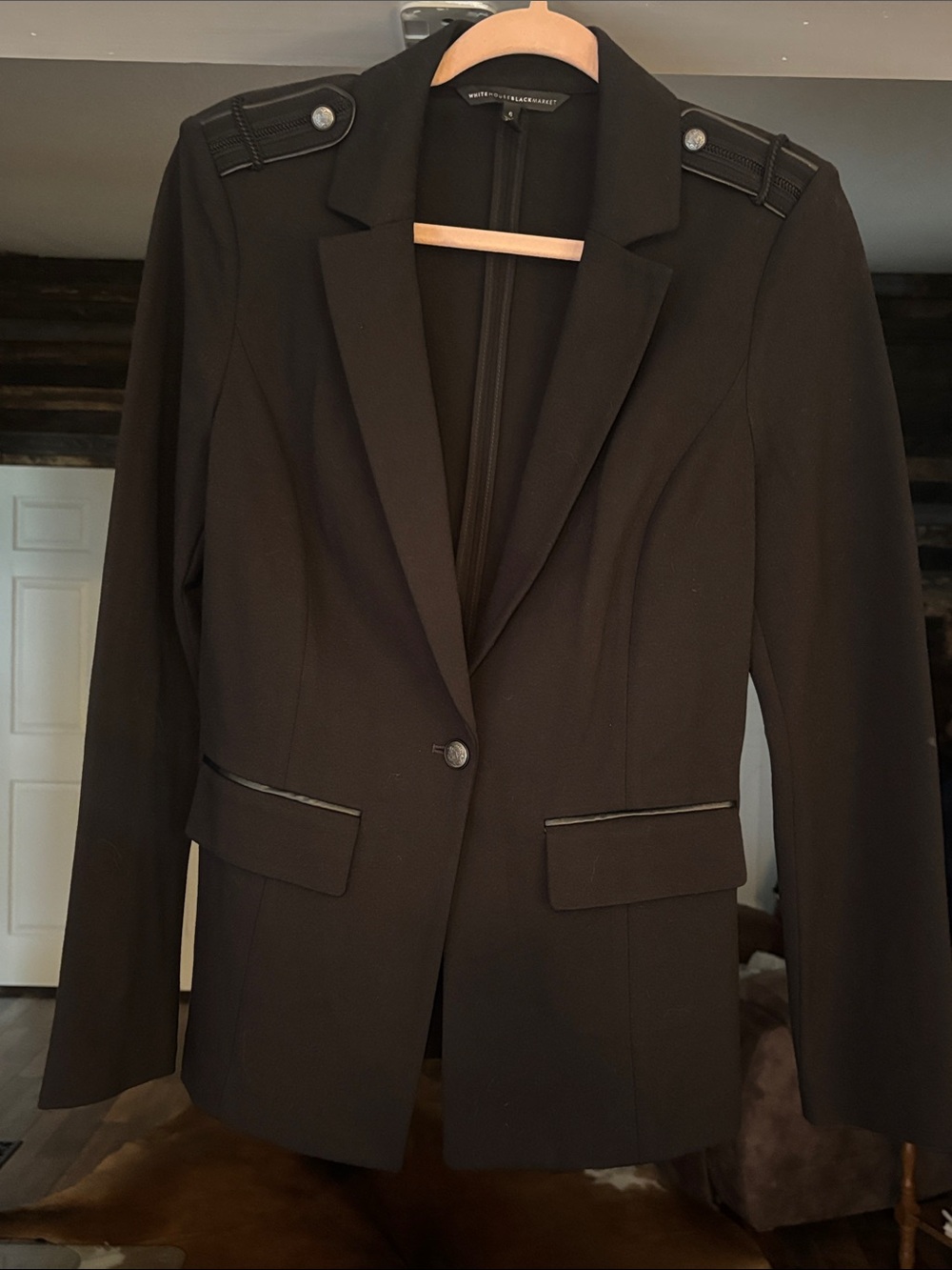Women’s Black Tailored Blazer Jacket